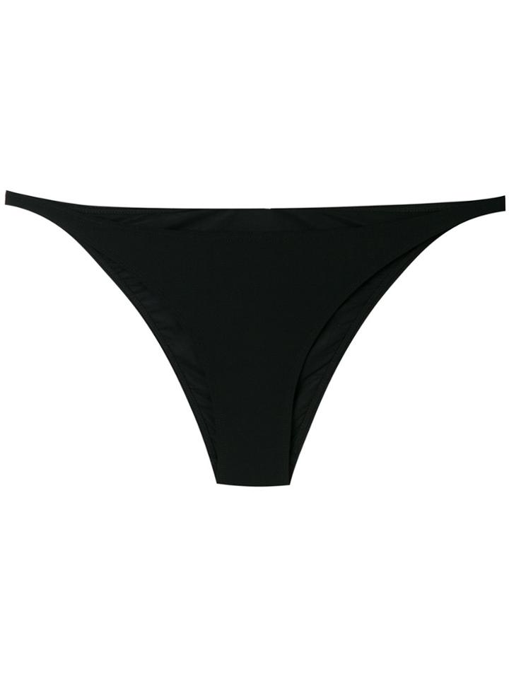 Tory Burch Low-rise Hipster Bikini Bottoms - Black
