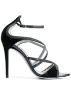 René Caovilla Strapped Sandals - Grey