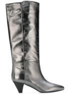 Twin-set Heeled Metallic Boots