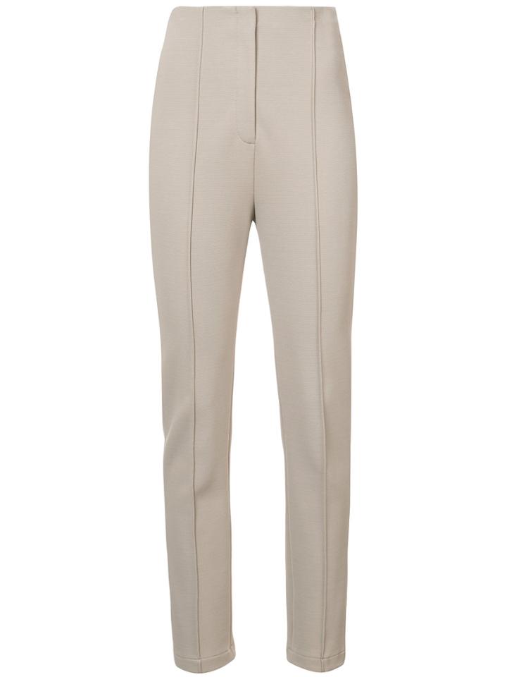 Dvf Diane Von Furstenberg Seam Detail Riding Trousers - Nude &
