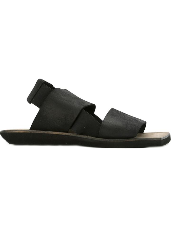 Lost & Found Ria Dunn Flat Sandals - Black