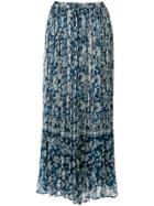 Mes Demoiselles Batu Batik Skirt - Blue