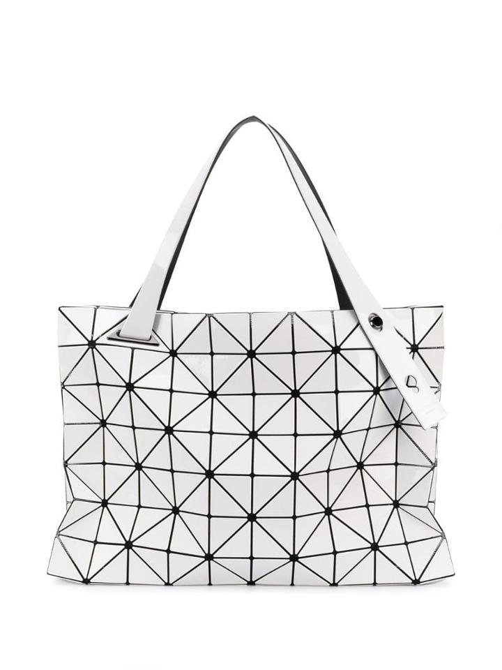 Bao Bao Issey Miyake Lucent Shoulder Bag - White