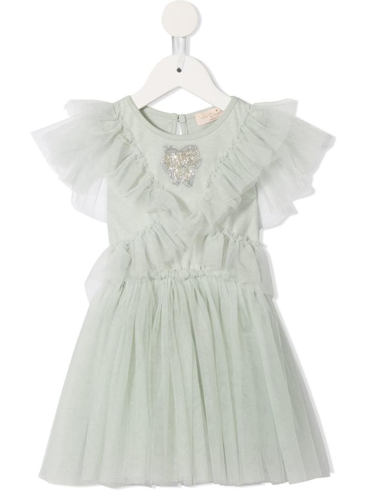 Tutu Du Monde Tulle Frill Dress - Green