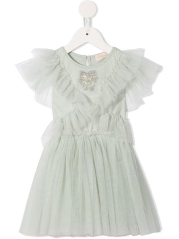Tutu Du Monde Tulle Frill Dress - Green