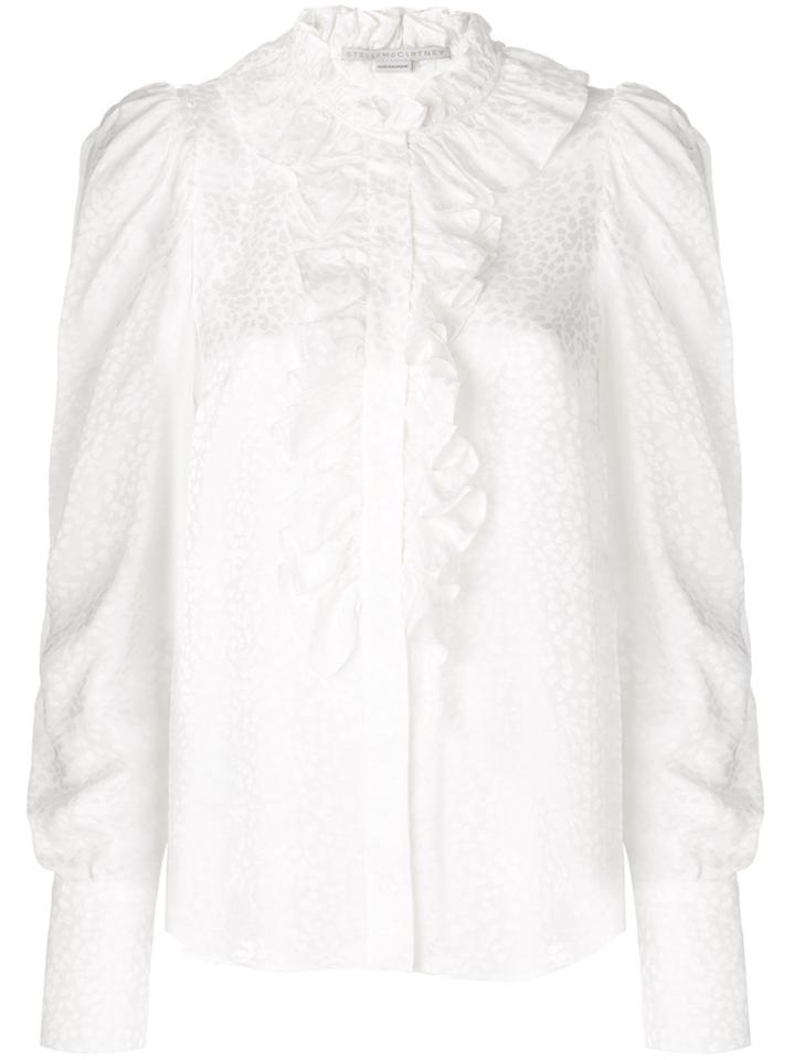 Stella Mccartney Ruffle Trim Shirt - White