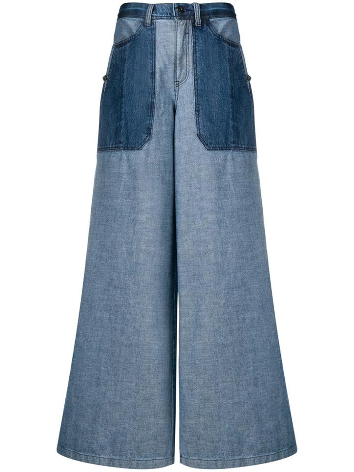 Diesel Black Gold Extra-wide Jeans - Blue