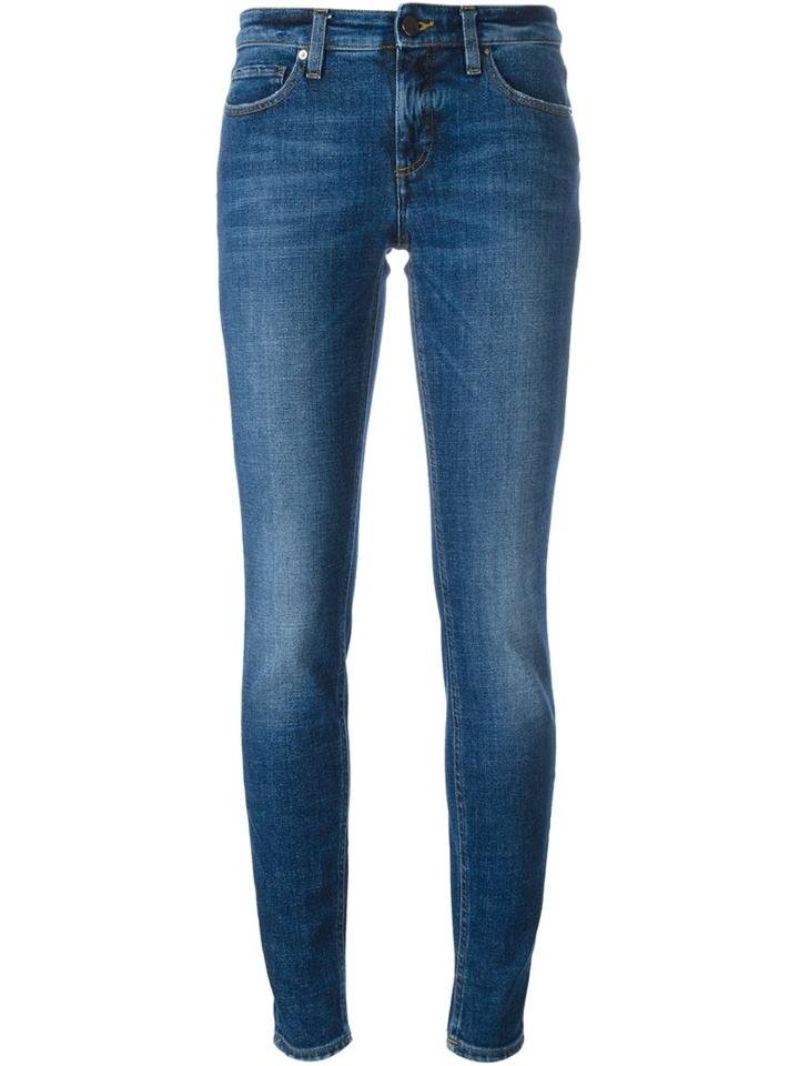 Victoria Victoria Beckham Skinny Jeans, Women's, Size: 27, Blue, Cotton/spandex/elastane