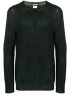 Massimo Alba Plain Knit Sweater - Green