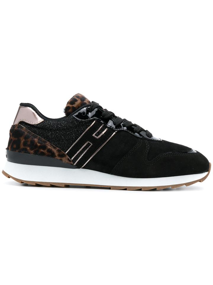 Hogan R261 Runner Sneakers - Black
