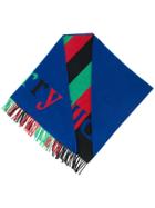 Burberry Colour Block Knitted Scarf - Multicolour