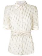 Nk Navajo Daniela Silk Shirt - White