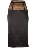 Murmur 'invisible' Skirt, Women's, Size: 38, Black, Cotton/spandex/elastane/polyester/spandex/elastane