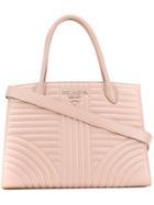 Prada Quilted Tote - Nude & Neutrals