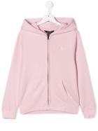 Ralph Lauren Kids Teen Zip Up Hoodie - Pink