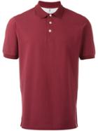 Brunello Cucinelli Classic Polo Shirt, Men's, Size: Xl, Red, Cotton