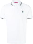 Mcq Alexander Mcqueen - Swallow Patch Polo - Men - Cotton - Xl, White, Cotton