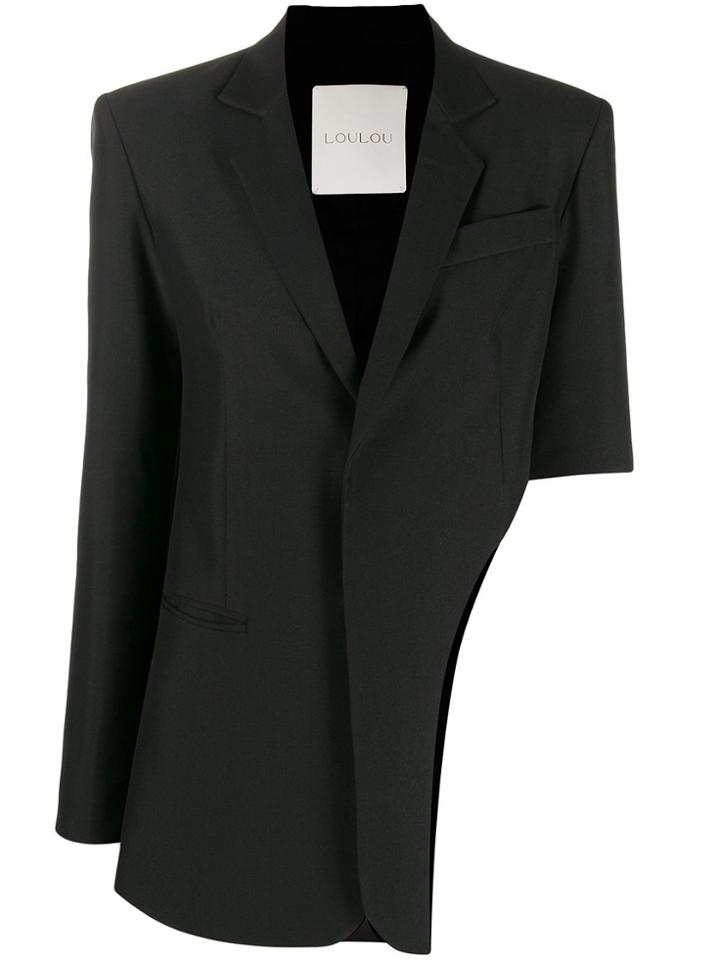 Loulou Side Cut Out Blazer - Black