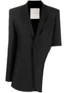 Loulou Side Cut Out Blazer - Black