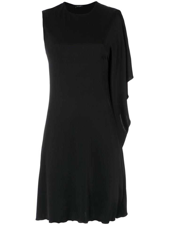 Tufi Duek Asymmetric Short Dress - Black