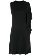Tufi Duek Asymmetric Short Dress - Black