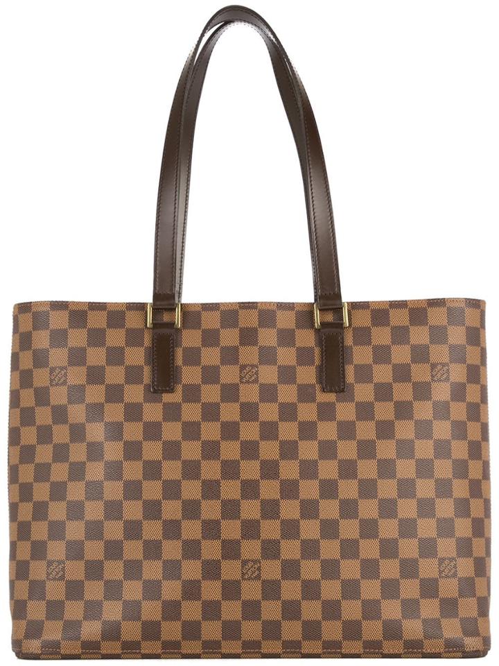 Louis Vuitton Vintage Luco Shoulder Tote Bag - Brown