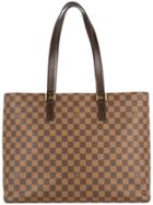 Louis Vuitton Vintage Luco Shoulder Tote Bag - Brown