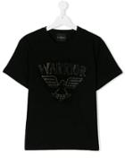 John Richmond Junior Teen Warrior Round T-shirt - Black