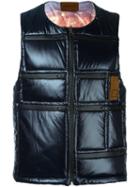 Letasca Quilted Zipped Vest, Men's, Size: Small, Blue, Nylon