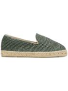 Manebi Woven Espadrilles - Green