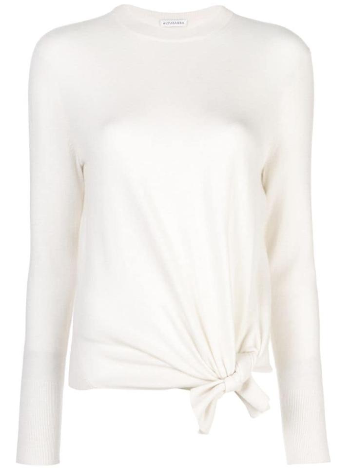 Altuzarra Nalini Knitted Top - Neutrals
