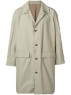 Maison Flaneur Classic Trench Coat - Green