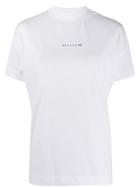 1017 Alyx 9sm Mock Collar Branded T-shirt - White