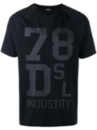 Diesel - Joeraglan T-shirt - Men - Cotton - Xl, Black, Cotton