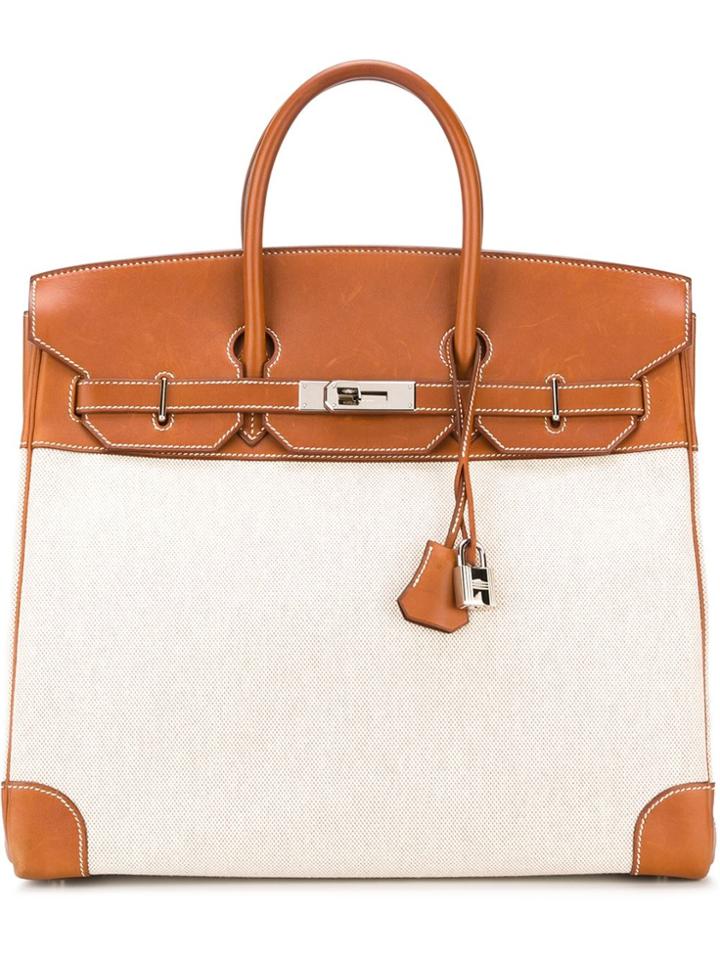 Hermès Vintage Haut À Courroies Bag - Brown