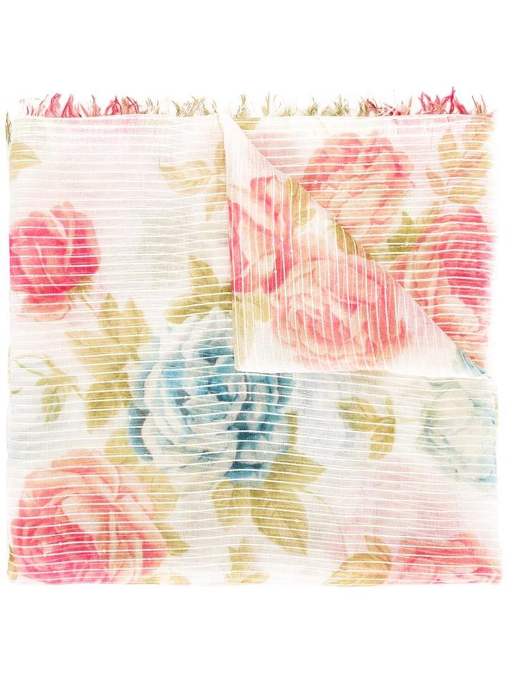 Dondup Rose Scarf, Women's, Nude/neutrals, Modal/polyester/silk/cashmere