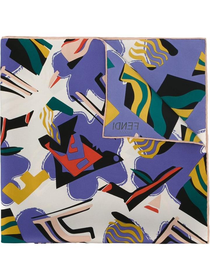 Fendi 'rainbow' Foulard