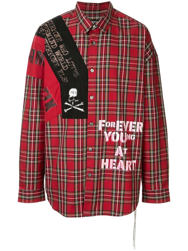 Mastermind Japan Tartan-check Print Shirt - Red