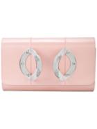Perrin Paris La Croisière Clutch - Pink & Purple