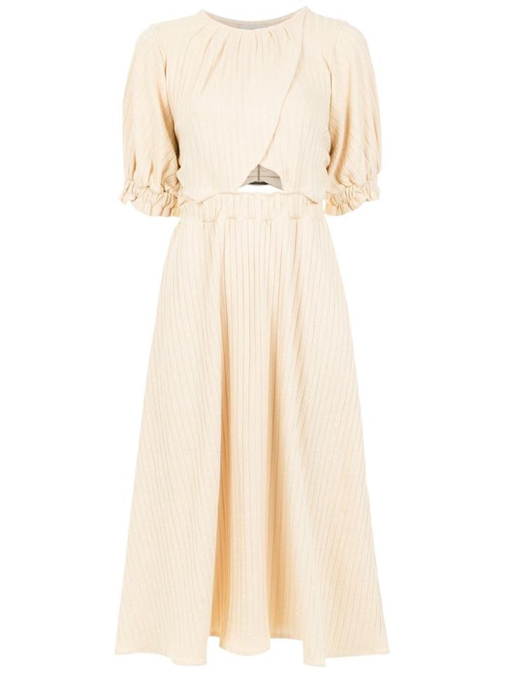 Framed Superb Midi Dress - Neutrals