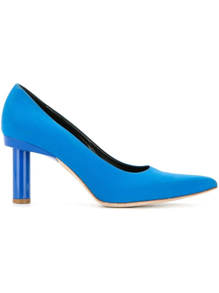 Tibi Zo Pointed Toe Pumps - Blue