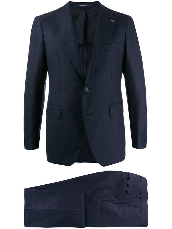 Tagliatore Slim Two-piece Suit - Blue