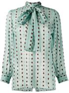 Gucci Ladybird Embroidered Shirt, Women's, Size: 42,