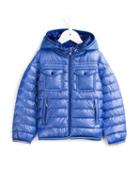 Moncler Kids Clovis Jacket, Toddler Boy's, Size: 24 Mth, Blue