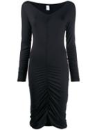 Fantabody Ruched Style Dress - Black