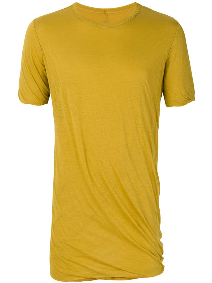 Rick Owens Ruched T-shirt - Green
