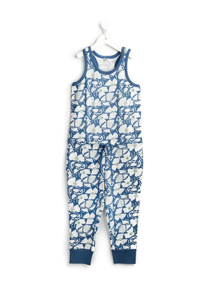 Stella Mccartney Kids Flo Floral Jumpsuit, Girl's, Size: 10 Yrs, Blue