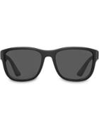 Prada Eyewear Linea Rossa Flask Sunglasses - Grey