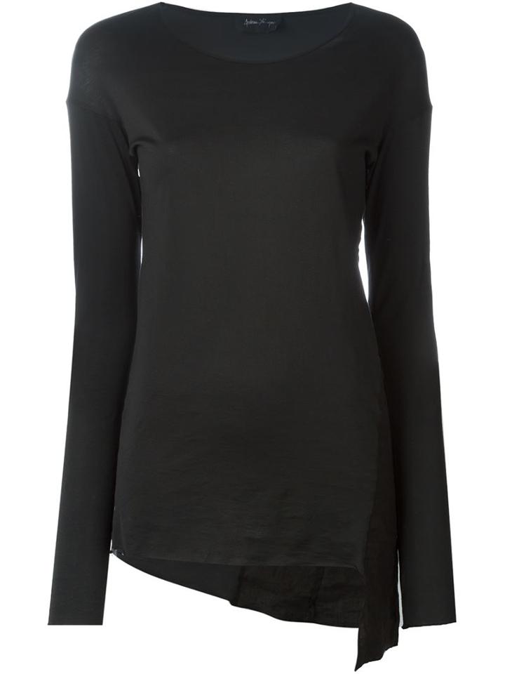 Andrea Ya'aqov Longsleeved Asymmetric T-shirt