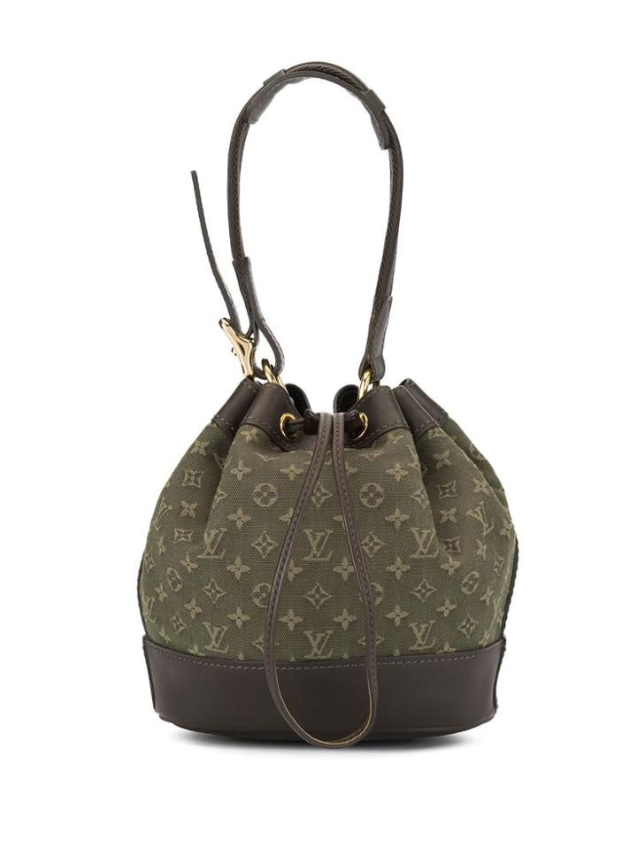 Louis Vuitton Pre-owned Noelie Drawstring Shoulder Bag - Green